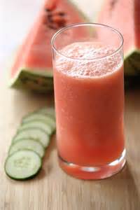 cucumber and watermelon
